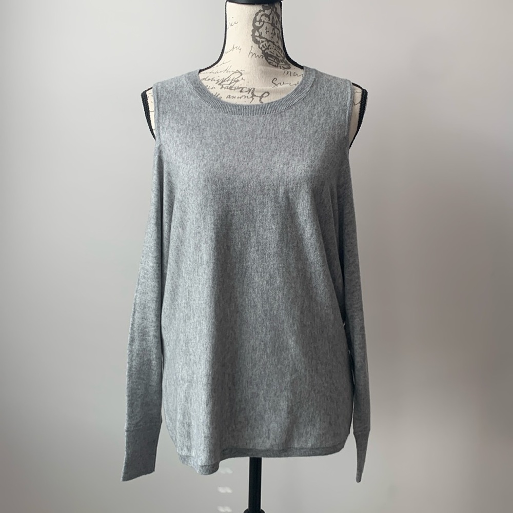 Marciano Cold Shoulder Wool Sweater